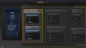 Reputation Manager visual for Games by Hyper Unreal Engine systems