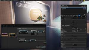 Security System visual for Games by Hyper Unreal Engine systems