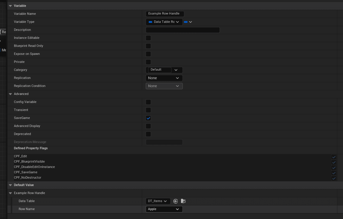 Flag All Save Game Properties screenshot