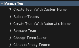 Team Data screenshot
