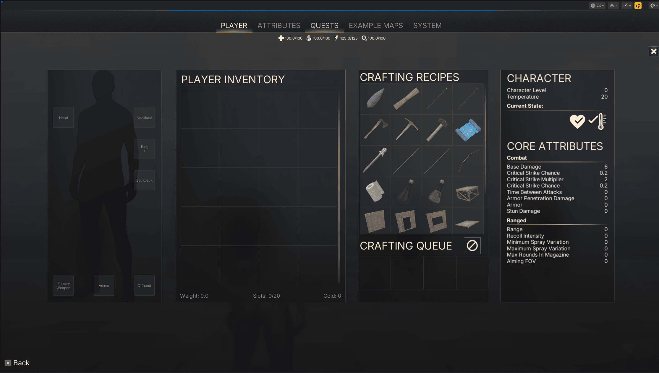 Top bar automatically assigned for detected systems
