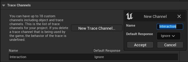 Interaction Trace screenshot