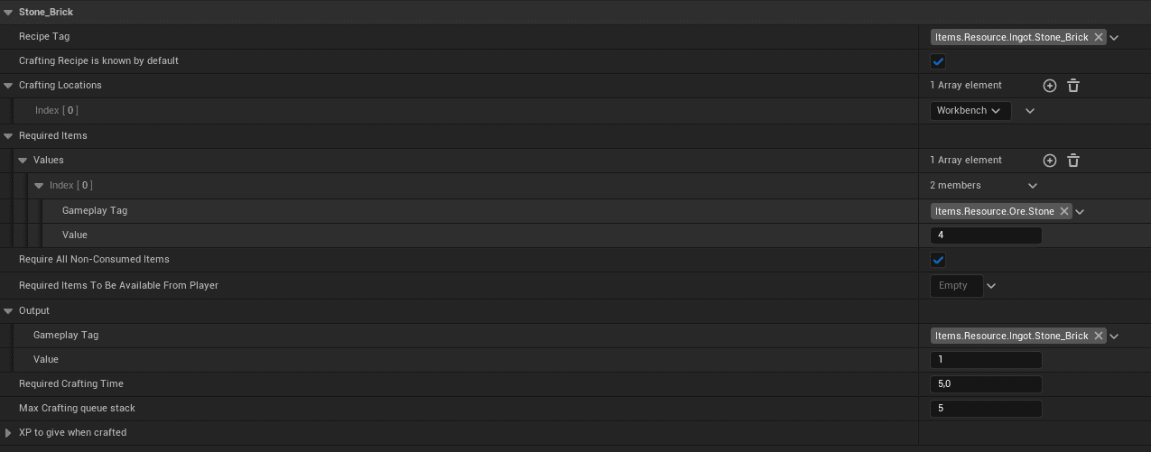 Inventory Type screenshot