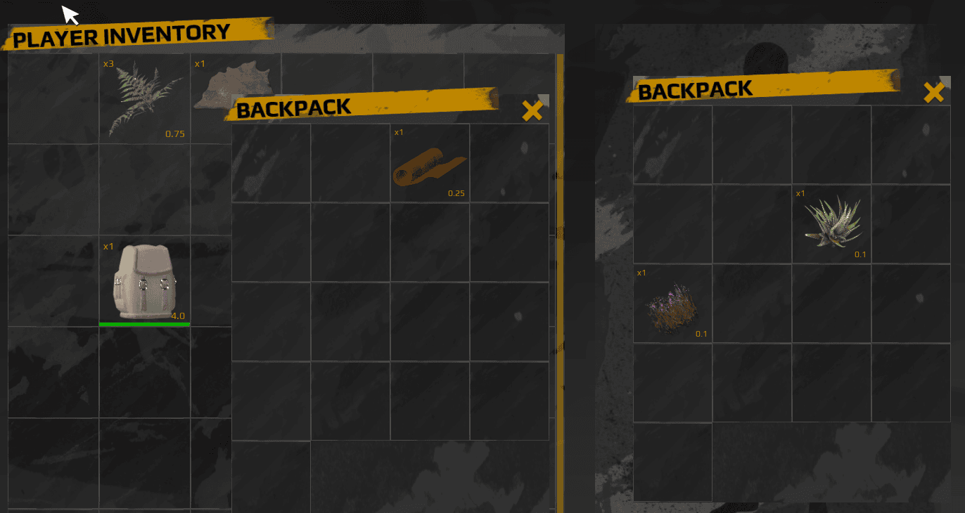 Opening Containers screenshot