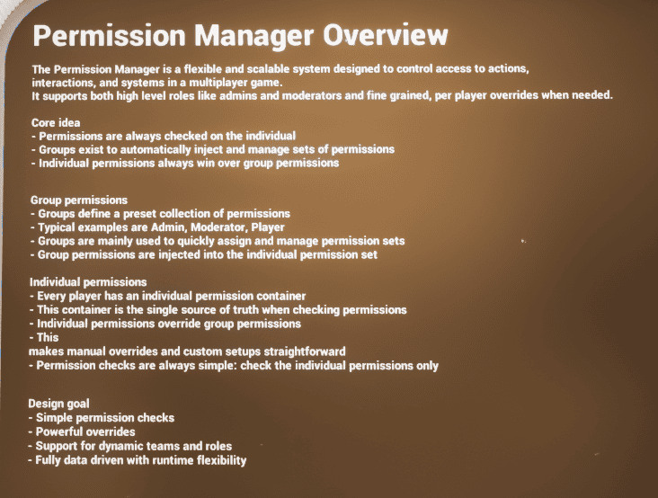 Permission Manager screenshot