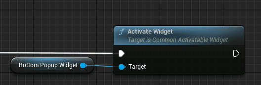 CommonActivatableWidget screenshot