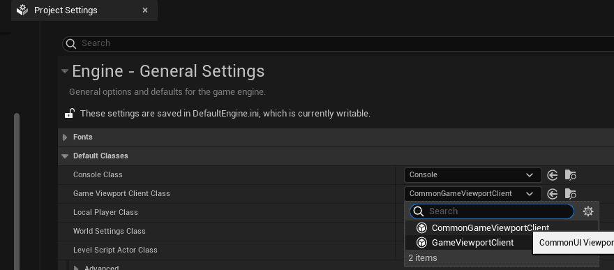 Main Menu screenshot