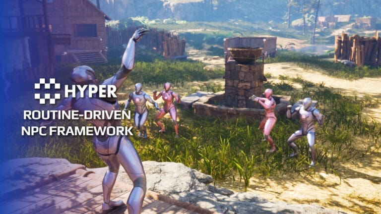 Routine-driven NPC Framework